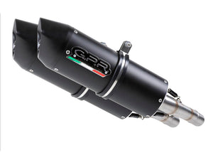 GPR Kawasaki ZX-14R (12/15) Dual Slip-on Exhaust "Furore Nero" (EU homologated)