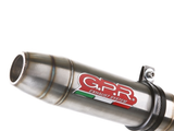 GPR Ducati Hypermotard 821 Slip-on Exhaust "Deeptone Inox"