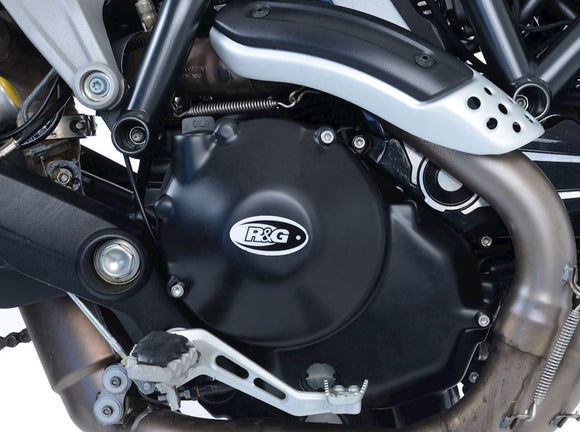 KEC0120 - R&G RACING Ducati Scrambler 1100 (2018+) Alternator & Clutch Covers Protection Kit (hydraulic clutch)