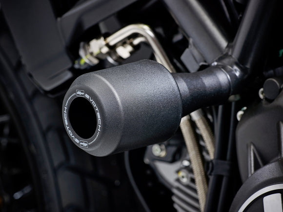 EVOTECH Ducati Monster 797 / Scrambler 800 Frame Crash Protection Sliders – Accessories in the 2WheelsHero Motorcycle Aftermarket Accessories and Parts Online Shop