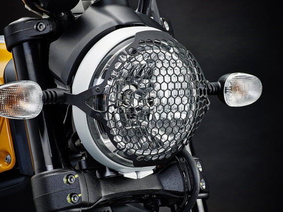 EVOTECH Ducati Scrambler 800 / 400 Headlight Guard – Accessories in the 2WheelsHero Motorcycle Aftermarket Accessories and Parts Online Shop