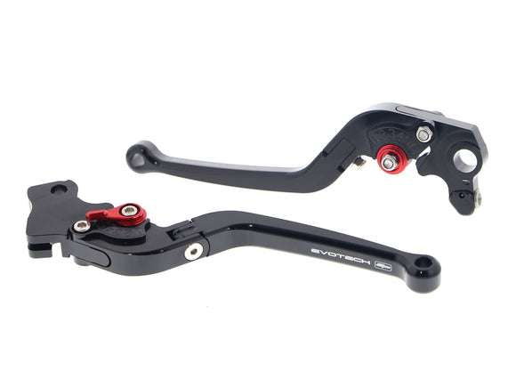 EVOTECH Ducati Hypermotard / Hyperstrada / Monster / Multistrada / Scrambler (2013+) Handlebar Levers (Long, Folding) –  in the 2WheelsHero Motorcycle Aftermarket Accessories and Parts Online Shop