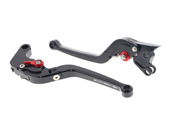 EVOTECH Aprilia Tuono V4 Handlebar Levers (Long, Folding) – Accessories in the 2WheelsHero Motorcycle Aftermarket Accessories and Parts Online Shop