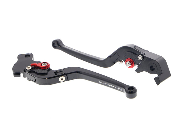EVOTECH Ducati Hypermotard 939 SP Handlebar Levers (Long, Folding) – Accessories in the 2WheelsHero Motorcycle Aftermarket Accessories and Parts Online Shop