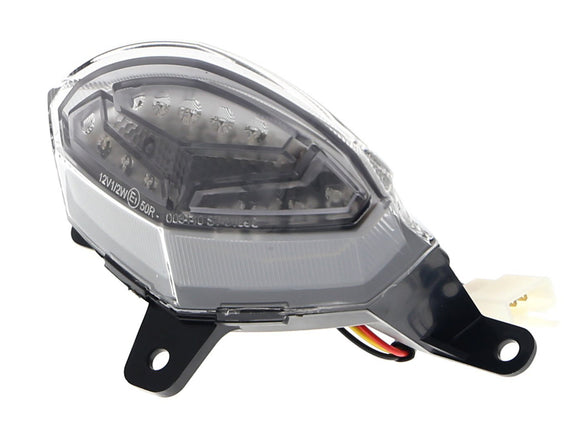 EVOTECH KTM 125 / 250 / 390 Duke Clear Rear Light – Accessories in the 2WheelsHero Motorcycle Aftermarket Accessories and Parts Online Shop