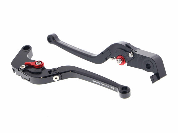 EVOTECH Aprilia RSV4 / Tuono 660 / Tuono V4 (2009+) Handlebar Levers (long, folding) – Accessories in the 2WheelsHero Motorcycle Aftermarket Accessories and Parts Online Shop
