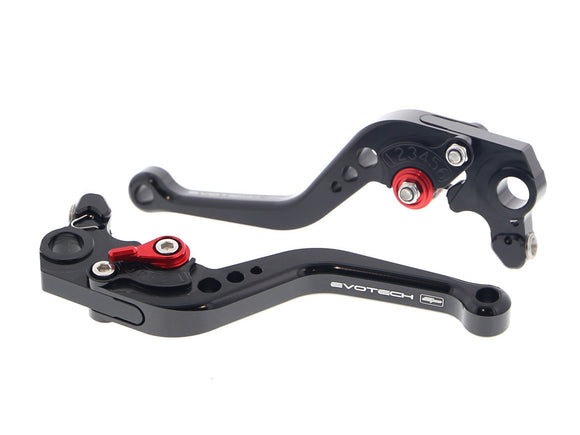 EVOTECH Ducati Hypermotard / Monster / Scrambler (2001+) Handlebar Levers (Short) – Accessories in the 2WheelsHero Motorcycle Aftermarket Accessories and Parts Online Shop