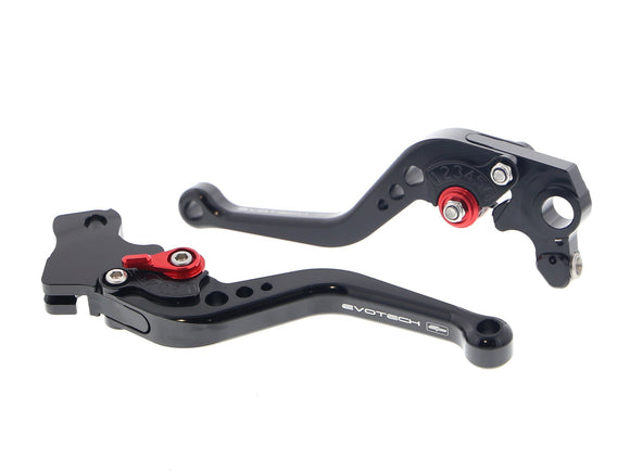 EVOTECH Ducati Hypermotard / Hyperstrada / Monster / Multistrada / Scrambler (2013+) Handlebar Levers (Short) – Accessories in the 2WheelsHero Motorcycle Aftermarket Accessories and Parts Online Shop