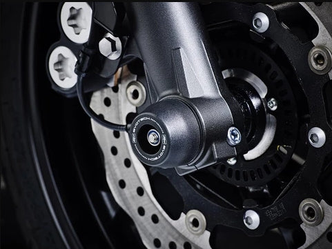 EVOTECH Yamaha MT-07 / XSR700 / Tracer 7 Front Wheel Sliders – Accessories in the 2WheelsHero Motorcycle Aftermarket Accessories and Parts Online Shop