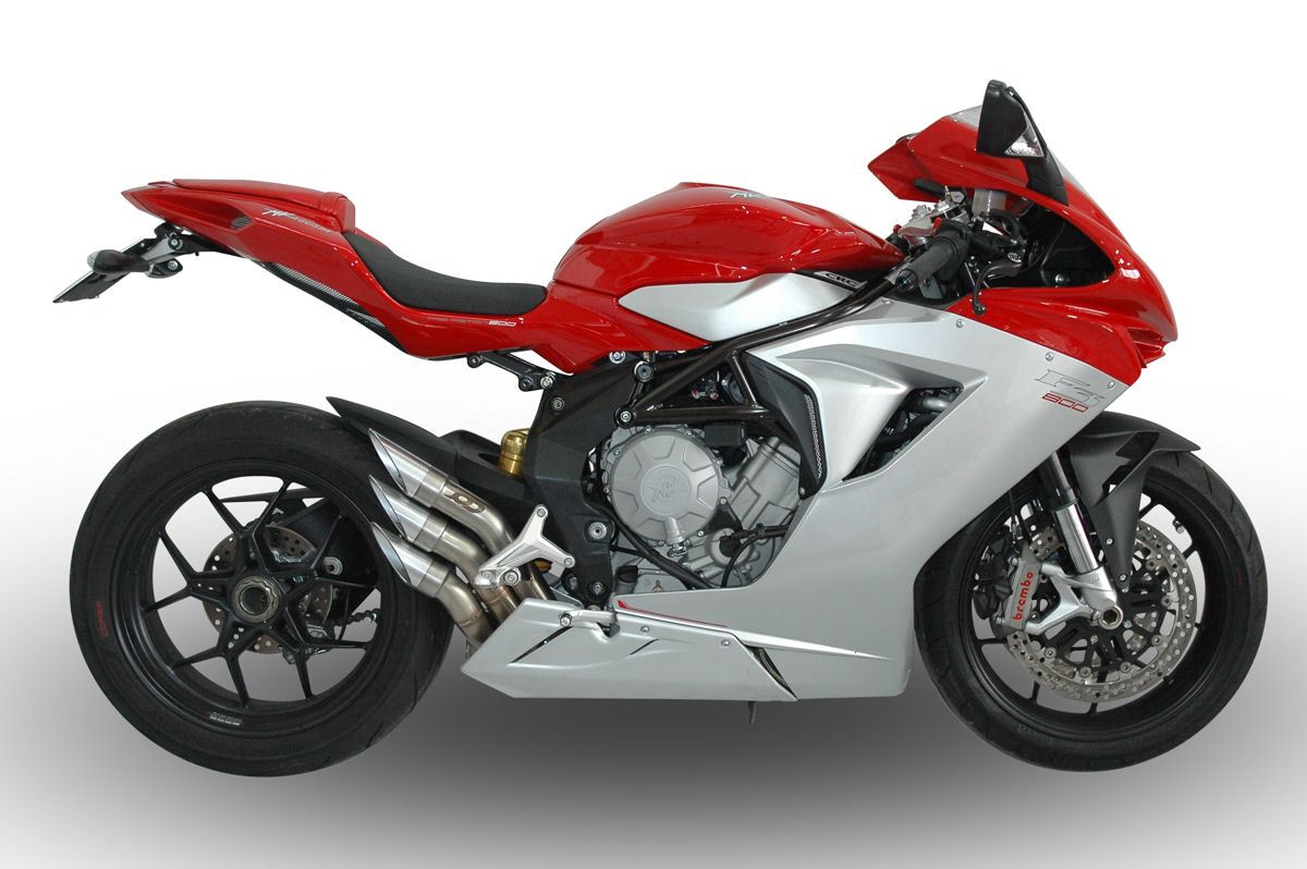 QD EXHAUST MV Agusta F3 Triple Slip-on Exhaust 
