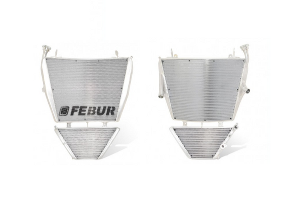 FEBUR FE1588 Honda CBR1000RR-R (2020+) Complete Racing Water and Oil Radiator (with silicon hoses and oil kit)