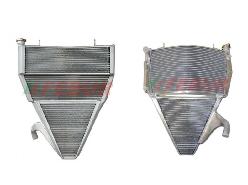 FEBUR Yamaha YZF-R6 Complete Street Racing Water Radiator – 2Wheels Hero