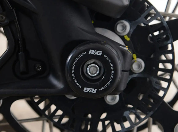 FP0250 - R&G RACING Moto Guzzi V85TT (2019+) Front Wheel Sliders