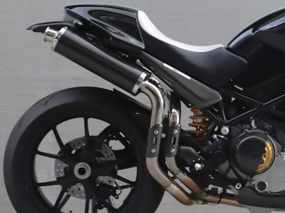 SPARK Ducati Monster S4R / S4RS High Position Slip-on Exhaust 