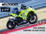 SPARK Yamaha YZF-R3 (2015+) Full Titanium Exhaust System "Konix" (racing)