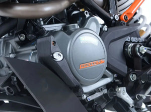 ECS0119 - R&G RACING KTM Duke 125 / Svartpilen 125 Engine Case Slider (left) – Accessories in the 2WheelsHero Motorcycle Aftermarket Accessories and Parts Online Shop