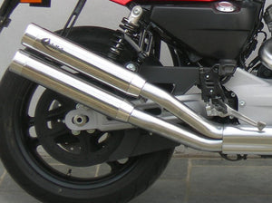 QD EXHAUST Harley-Davidson XR1200 (08/13) Dual Slip-on Exhaust "A.M.A." (EU homologated) – Accessories in the 2WheelsHero Motorcycle Aftermarket Accessories and Parts Online Shop