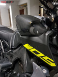 CARBON2RACE Yamaha MT-09 (14/20) Carbon Fuel Tank Sliders