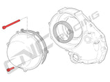 KV221X - CNC RACING Ducati Clutch Cover Titanium Screws set