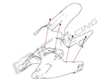 KV311 - CNC RACING Ducati Multistrada 950/Enduro Rear Mudguard Screws