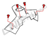 KV340 - CNC RACING Ducati Panigale Key Guard Screws