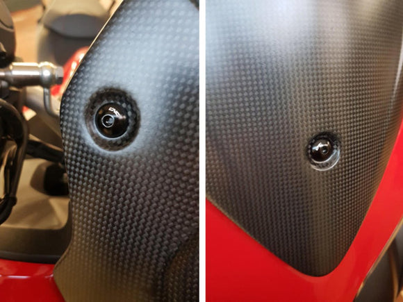 KV409 - CNC RACING Ducati Multistrada Carbon Windscreen Screws