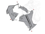 KV478 - CNC RACING Ducati DesertX (2022+) Front Fairing Screws