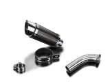 DELKEVIC BMW F800S / F800ST Slip-on Exhaust Mini 8" Carbon
