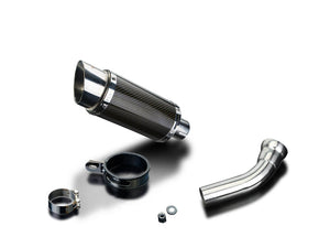 DELKEVIC BMW K1200R Slip-on Exhaust Mini 8" Carbon