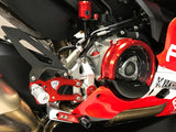 PE400PR - CNC RACING Ducati Panigale V2 (2012+) Adjustable Rearset (Pramac Racing Limited Edition)