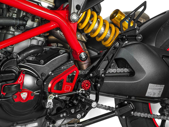 PE431 - CNC RACING Ducati Hypermotard 939/821 Adjustable Passenger Rearset