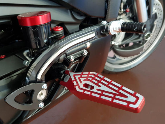 PEP03S - CNC RACING Ducati XDiavel Folding Footpegs (pilot; bi-color)