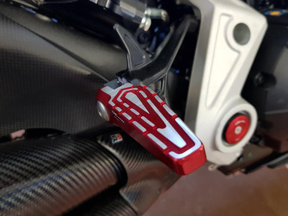 PEP04S - CNC RACING Ducati Diavel / XDiavel Folding Footpegs (passenger; bi-color)