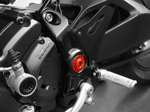 PEV03 - CNC RACING Ducati Hypermotard 796/1100/1100 Evo OEM Rearset Central Bolts