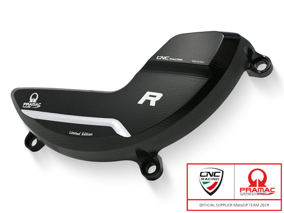 PR314PR - CNC RACING Ducati Panigale V4R Clutch Cover Protector (Pramac Racing Limited Edition)