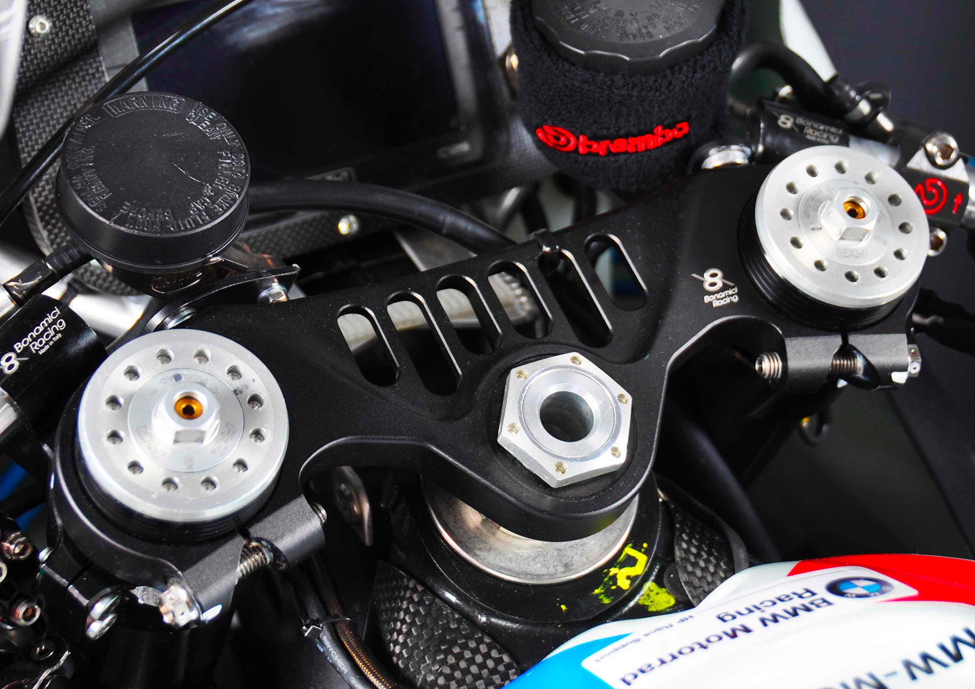 Bonamici Racing チェーンアジャスター S1000RR こなせる オレンジ