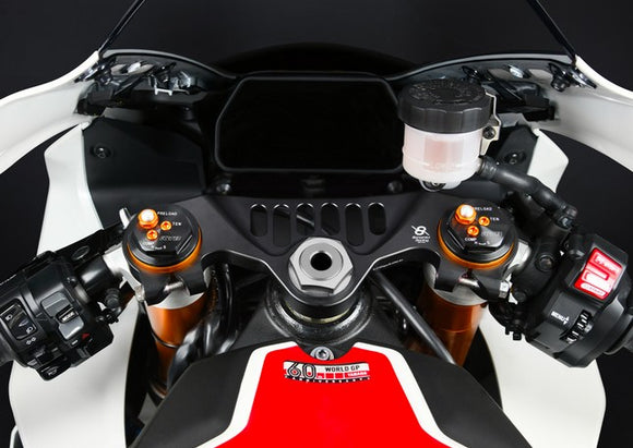 PSY1R - BONAMICI RACING Yamaha YZF-R1 / YZF-R1M (2015+) Triple Clamps Top Plate (racing)