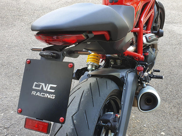 PT152 - CNC RACING Ducati Monster / SuperSport Adjustable LED License Plate