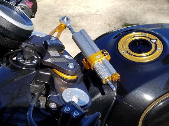 Ducati Scrambler Café Racer OHLINS Steering Damper + CNC RACING Mounting Kit