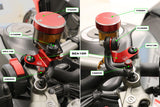 SEA15 - CNC RACING Ducati Monster / Streetfighter Front Fluid Tanks Brackets Kit