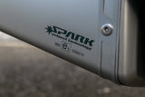 SPARK GTR0503 Triumph Street Triple 765 (20/22) Titanium 3/4 Exhaust System "GRID-O" (approved; polished box)