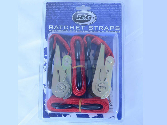 ST0699 - R&G RACING Motorcycle Tie-down Ratchet Straps