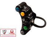 SWD02PR - CNC RACING Ducati 6 Buttons Left Handlebar Switch (Pramac edition; racing)