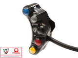 SWD08PR - CNC RACING Ducati Superbike 1098/1198/848 7 Buttons Left Handlebar Switch (Pramac edition; street)