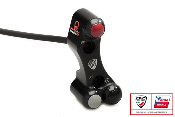 SWD09PR - CNC RACING Ducati Superbike 1098/1198/848 Right Handlebar Switch (for OEM and RCS Brembo; Pramac edition)