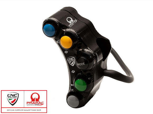 SWD18PR - CNC RACING Ducati 7 Buttons Left Handlebar Switch (Pramac edition; street)