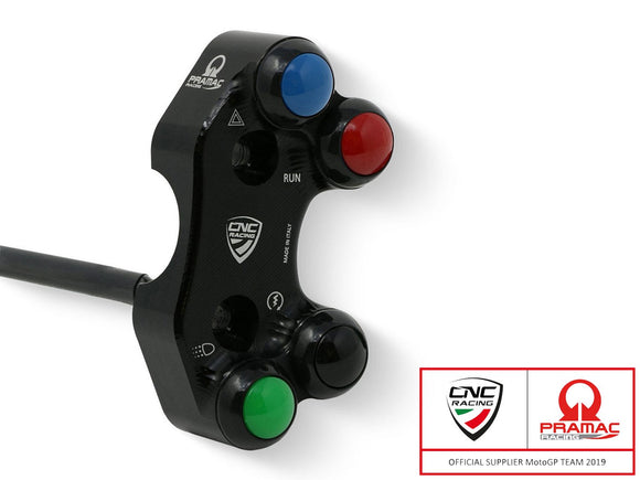 SWD19PR - CNC RACING Ducati Right Handlebar Switch (for OEM and RCS Brembo; Pramac edition)