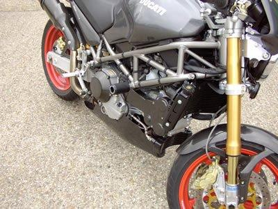 CP0097 - R&G RACING Ducati Monster S4 / 800 S2R Frame Crash Protection Sliders 