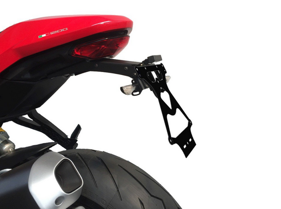 PRT10 - DUCABIKE Ducati Monster / SuperSport 950 / 939 Adjustable License Plate Holder