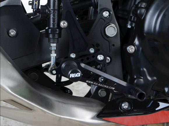 RSET39 - R&G RACING Kawasaki Ninja 250/400 (2018+) Adjustable Rearsets